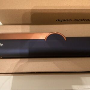 Dyson air straight  Styler with Navy and Copper Accents